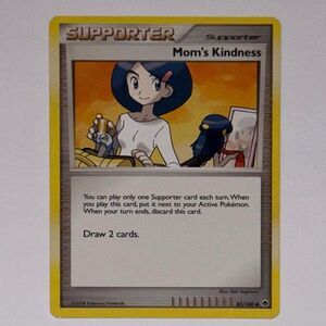 POKEMON CARD: Mom’s Kindness #83/100 (Pokemon Majestic Dawn)